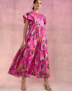 Cynthia Rowley Malta Kaftan PNKFL Online