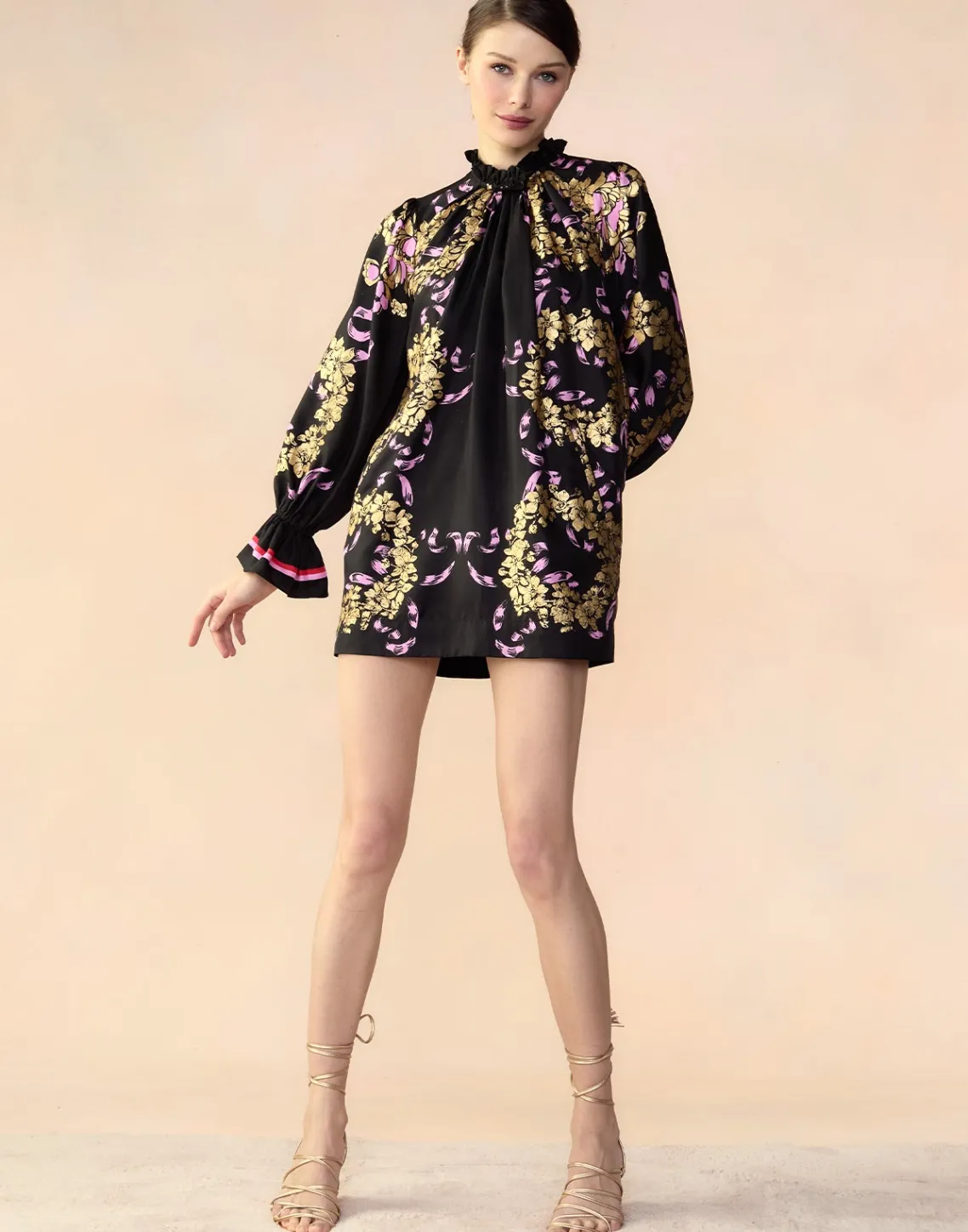 Cynthia Rowley Marseille Shift Dress BLKGD Best