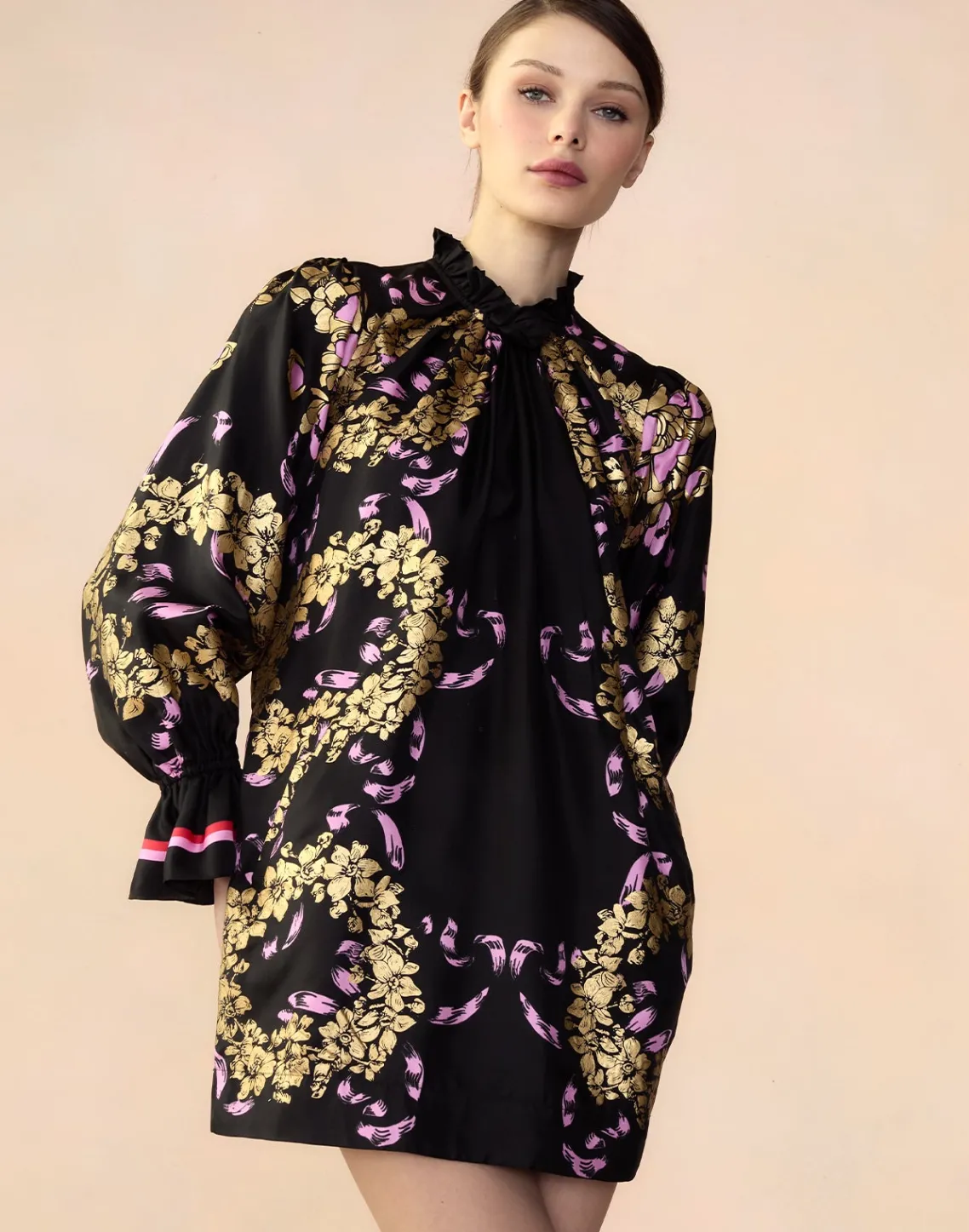 Cynthia Rowley Marseille Shift Dress BLKGD Best