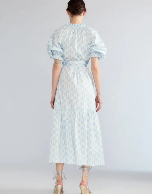 Cynthia Rowley Montauk Cotton Dress BLUWHT Online