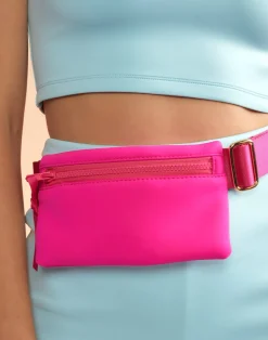 Cynthia Rowley Neoprene Belt Bag HTPNK Discount