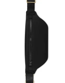 Cynthia Rowley Neoprene Fanny Bag BLACK Clearance
