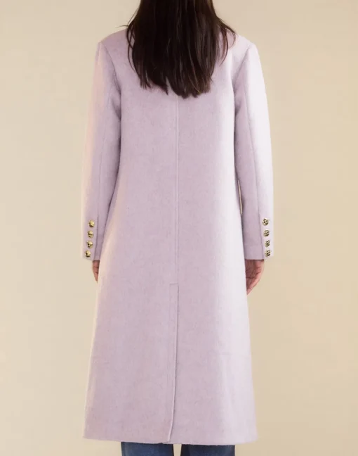 Cynthia Rowley Noa Wool Trench Coat LVNDR Outlet