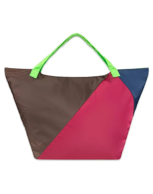 Cynthia Rowley Oversized Carryall Nylon Tote DRKMT Hot