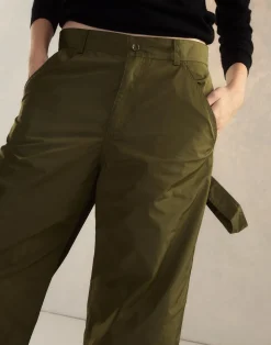 Cynthia Rowley Paige Painter Pant DRKGR Discount