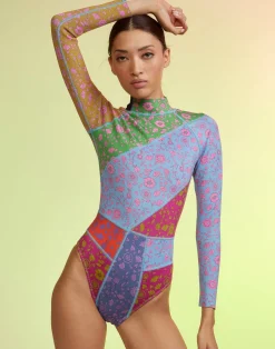 Cynthia Rowley Patchwork Wetsuit FRLMU Best
