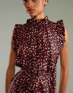 Cynthia Rowley Piper Silk Dress BLRDPK Best