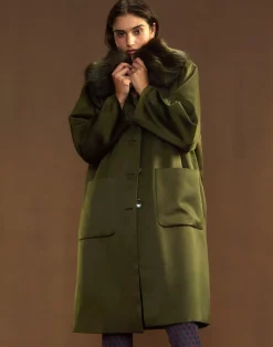 Cynthia Rowley Polished Coat Online