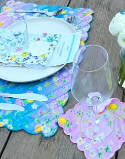 Cynthia Rowley Quilted Placemats OMPKBL New