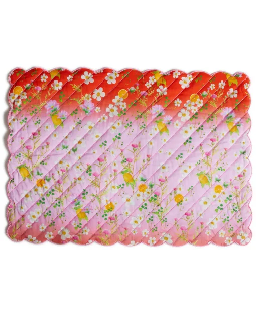 Cynthia Rowley Quilted Placemats OMPKO Hot