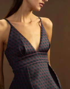 Cynthia Rowley Rho Bonded Top RDNVY Hot