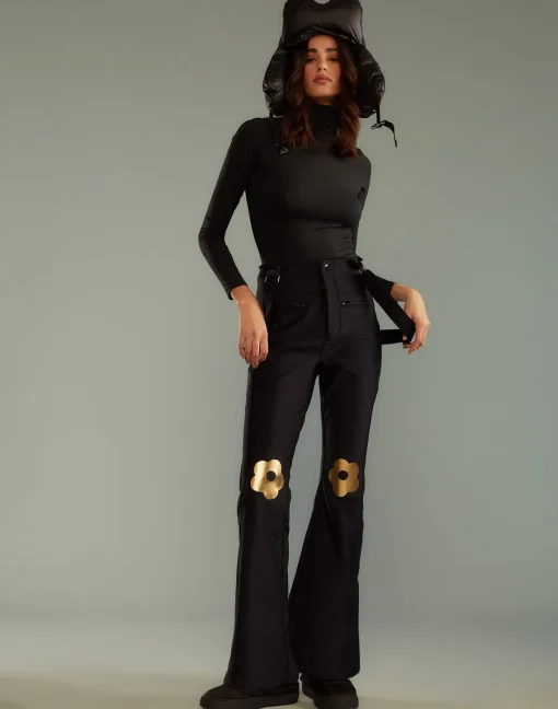 Cynthia Rowley Slope Style Ski Pants BLACK Online