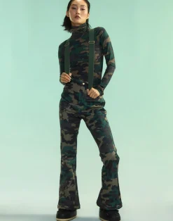Cynthia Rowley Slope Style Ski Pants GRNCAM Discount