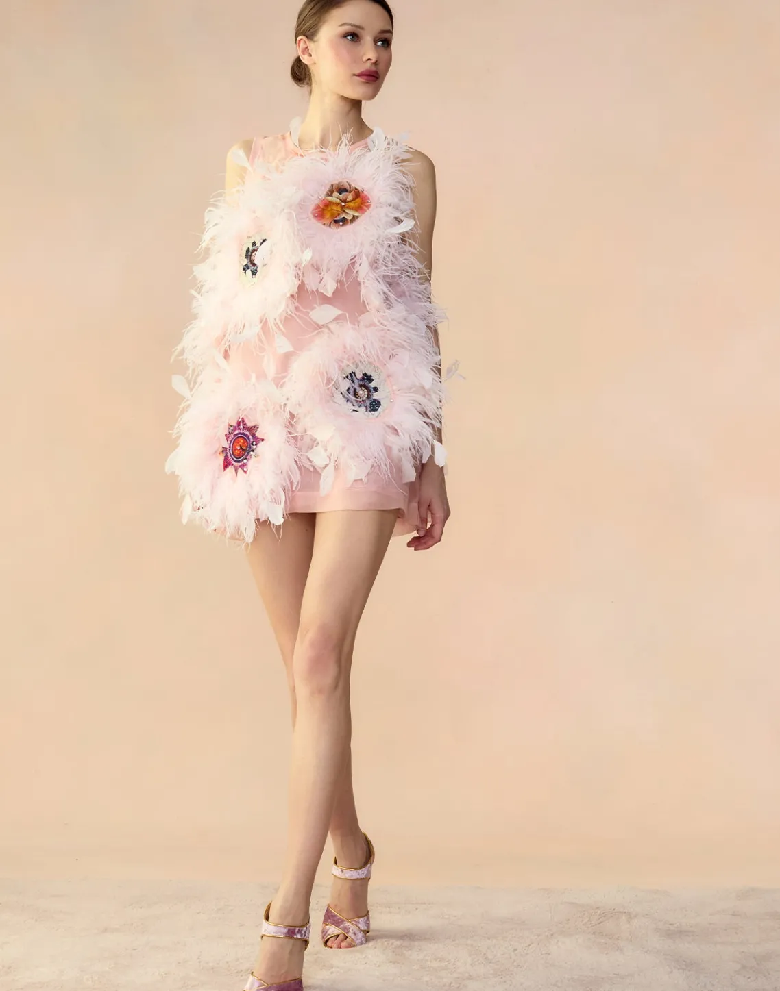 Cynthia Rowley Tickle Your Fancy Dress PNKMT Outlet