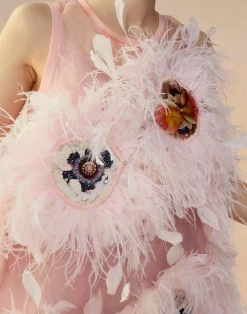 Cynthia Rowley Tickle Your Fancy Dress PNKMT Outlet