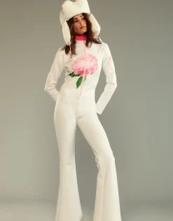 Cynthia Rowley Water Repellent Bonded Ski Suit WTPNK Online