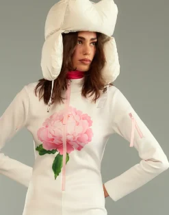 Cynthia Rowley Water Repellent Bonded Ski Suit WTPNK Online